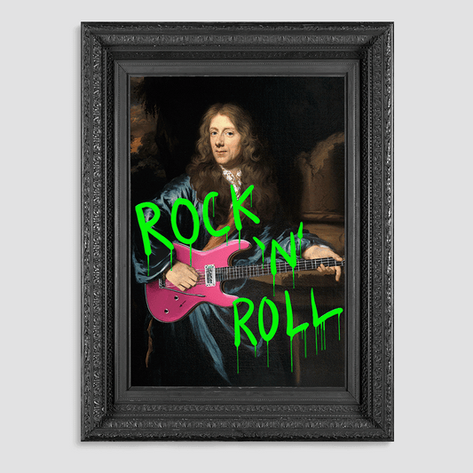 Rock n Roll Canvas Print