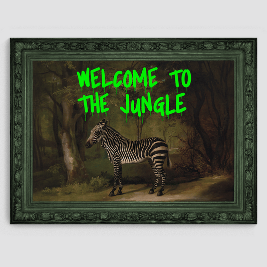 Welcome to the Jungle Canvas Print
