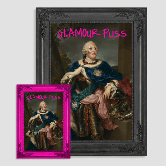 Glamour Puss Canvas Print