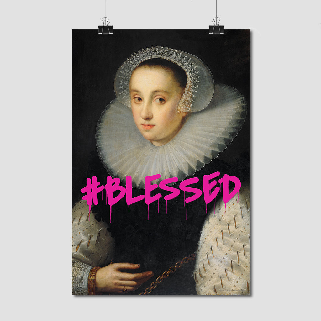 #BLESSED - Fine Art Print on Paper