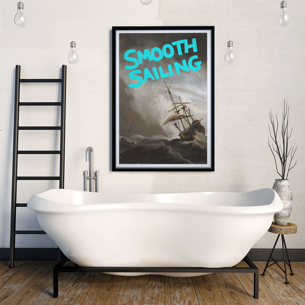 Smooth Sailing - Fine Art Print on Paper