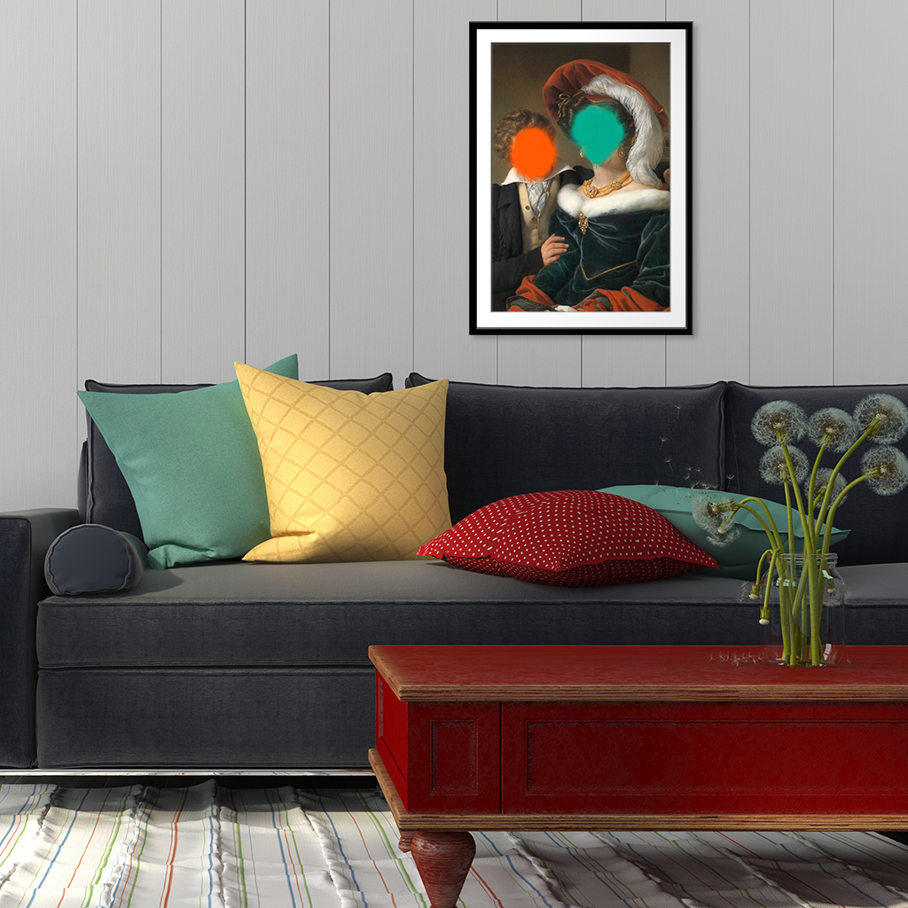 The Concealed Rudolphina - Fine Art Print on Paper