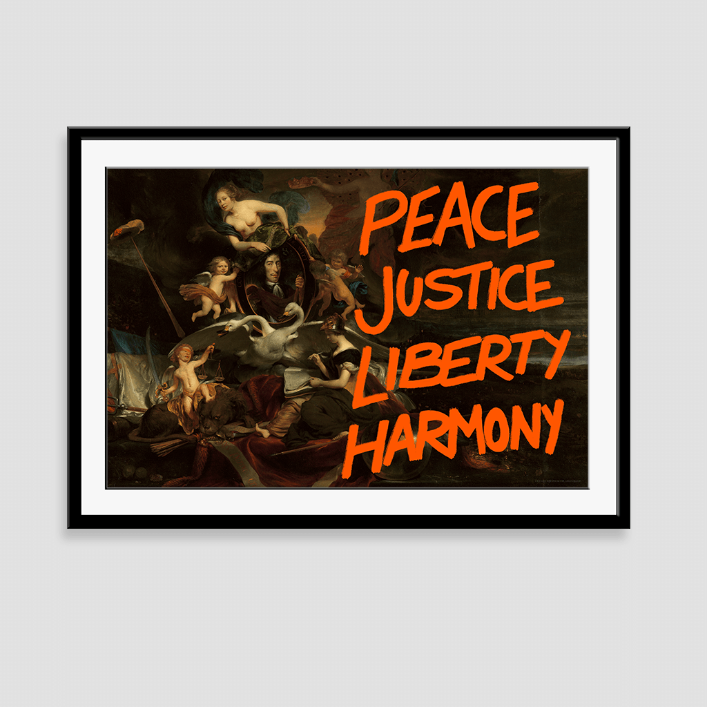 Peace and Justice - Fine Art Print on Paper