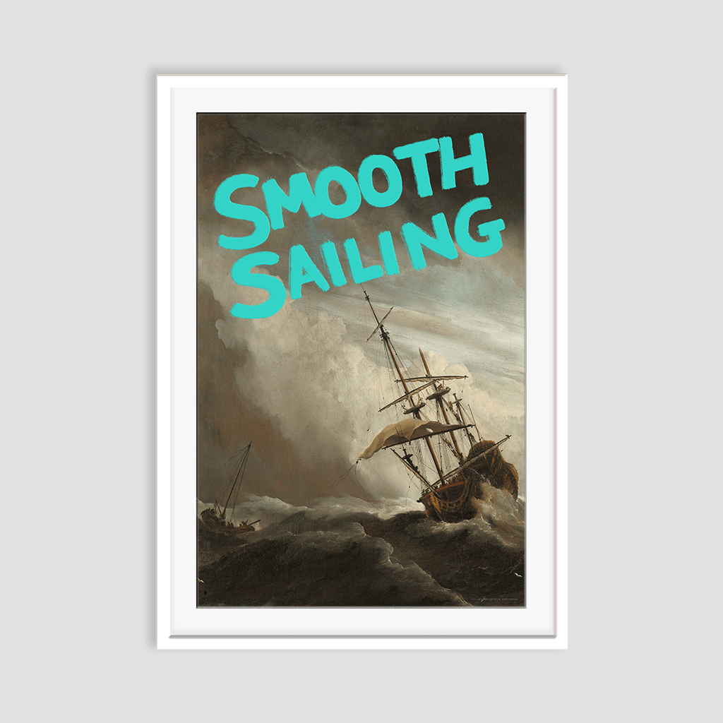 Smooth Sailing - Fine Art Print on Paper