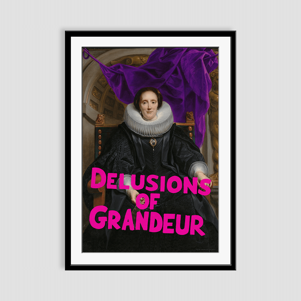 Delusions of Grandeur - Fine Art Print on Paper